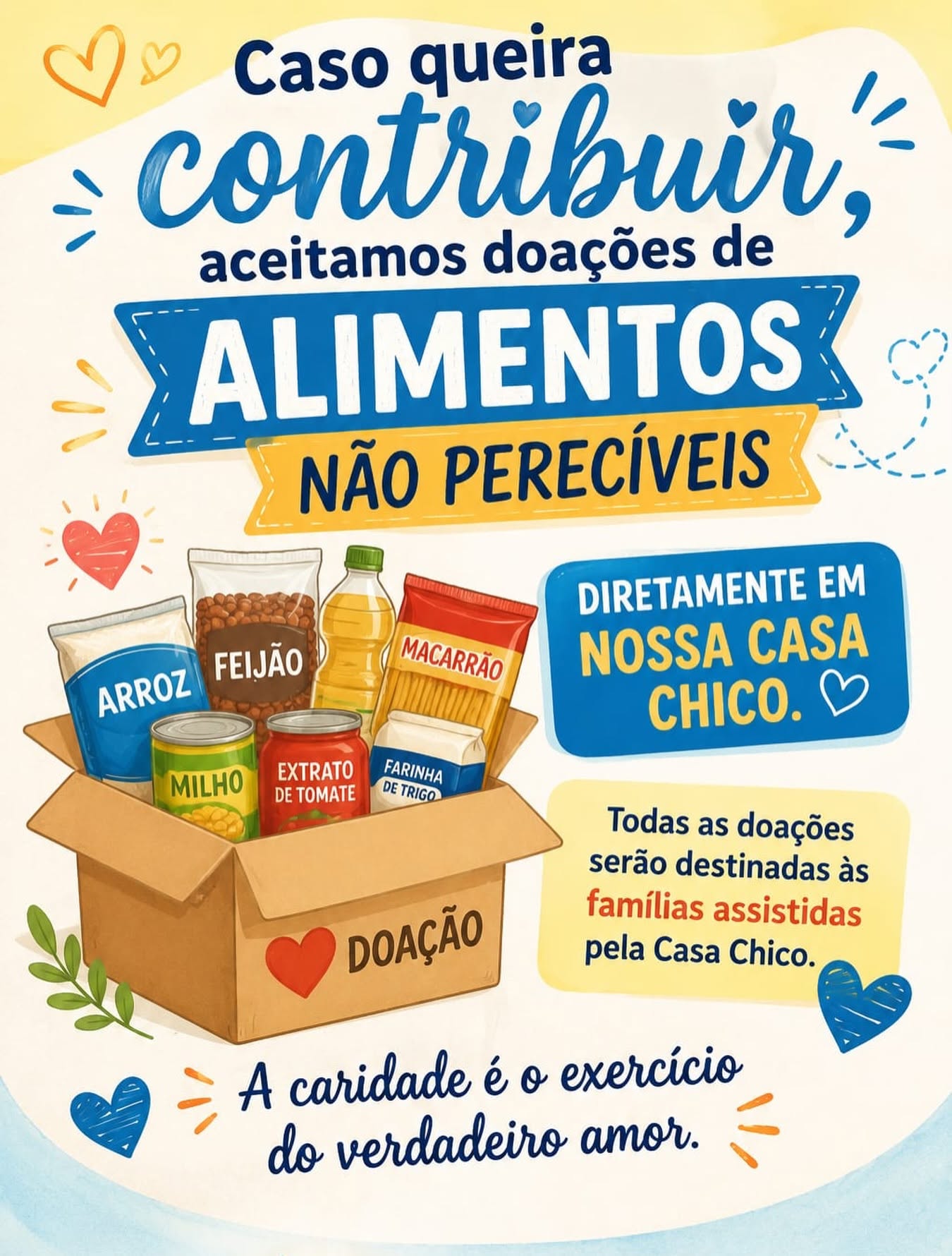 Caso queira contribuir